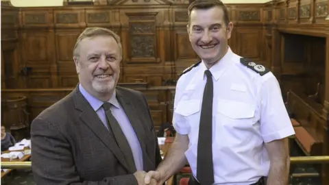 WYP Mark Burns-Williamson and John Robins