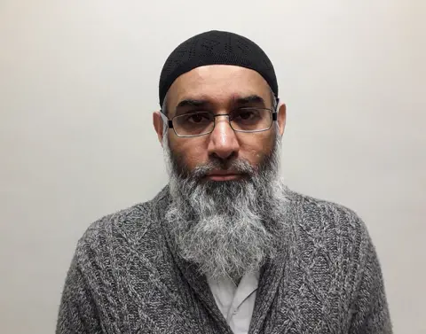 PA Media Anjem Choudary mugshot 