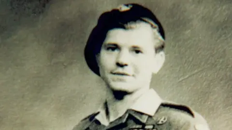 John Kingston Stanislaw Chrzanowski in British uniform