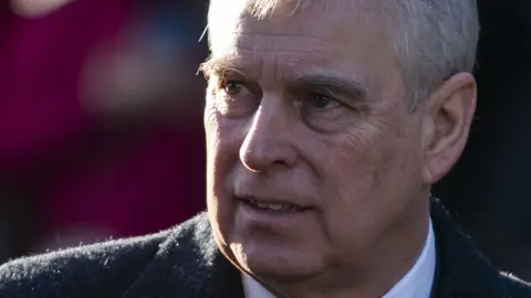 EPA Prince Andrew in January 2020