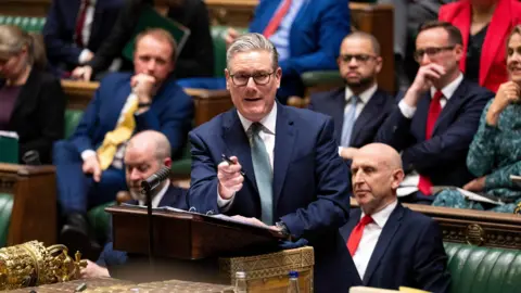 Reuters Starmer addressing the House of Commons