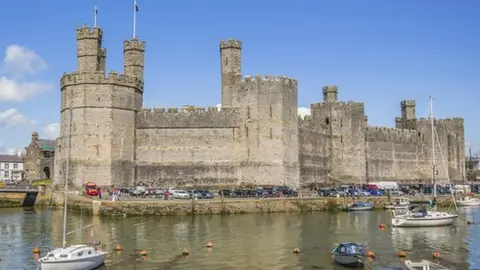 Cadw Caernarfon castle