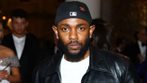 Kendrick Lamar attends The 2023 Met Gala Celebrating "Karl Lagerfeld: A Line Of Beauty" at The Metropolitan Museum of Art on May 01, 2023 in New York City. 