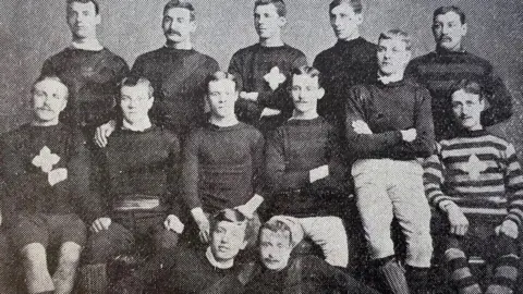 Northampton Saints Northampton Saints team picture from 1884