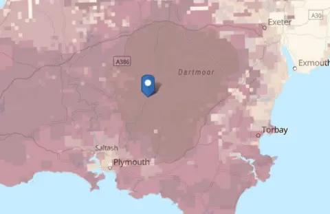 UK Health Security Agency Radon map