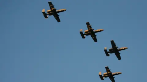 Getty Images A-10 military planes