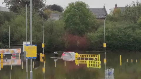 BBC Car park under water