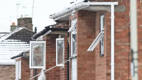 PA Damage to houses in gas explosion