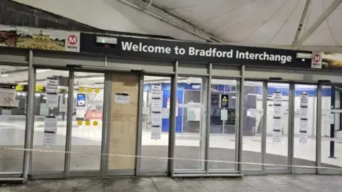 Aisha Iqbal/BBC Bradford Interchange entrance