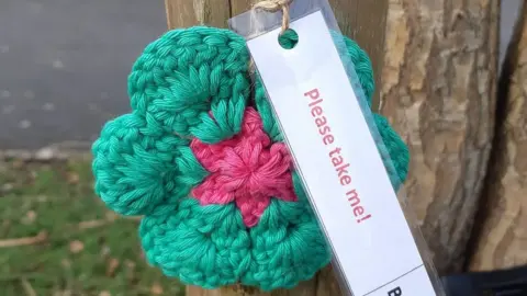 Abi Hall A crochet flower