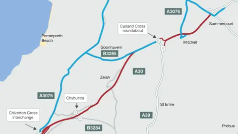 A30 Cornwall: New dual carriageway set to open after closure