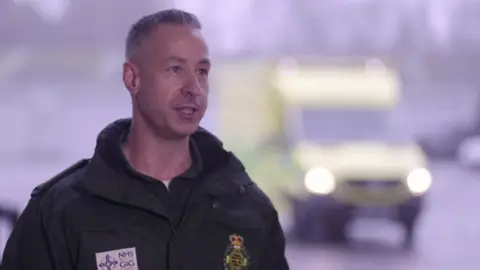 Lee Brooks, director of operations at the Welsh Ambulance Service