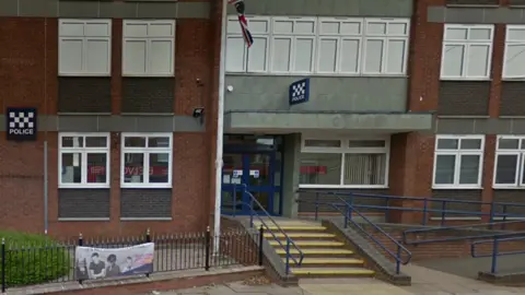 Google Cannock police station