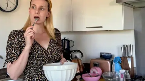 Woman in kitchen