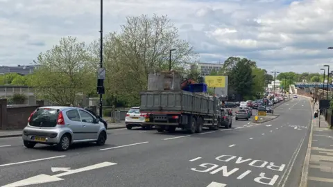 BBC Rail bridge traffic