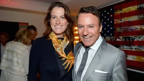 Getty Images Clementine Crawford and Colin Cowie attend the Whispering Angel Dinner Hosted by Sacha Lichine & Susan Magrino Dunning at Le Bilboquet on February 28, 2017 in New York City