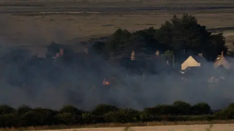 Gary Pearson Photography Fire at Brancaster Staithe