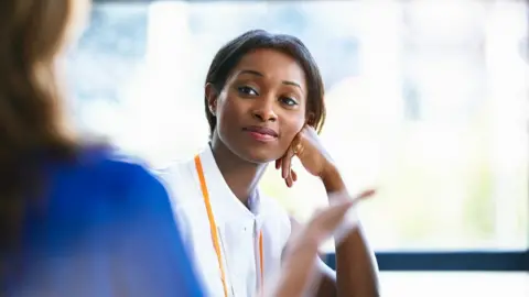 Getty Images women talking