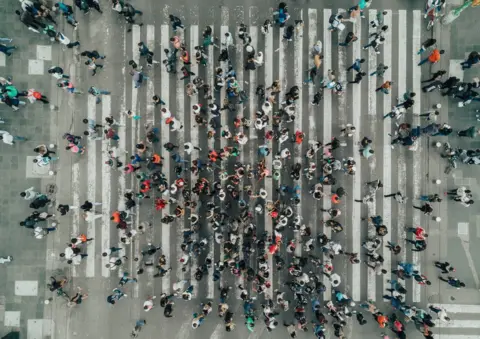 Getty Images Crossing in Mexico City