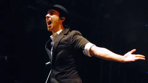 Maximo Park performing at BBC Radio 1's Big Weekend in 2009