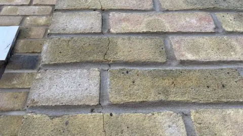 Matthew Wheele Cracks on Matthew Wheele's house