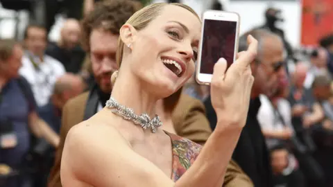 Getty Images Amber Valletta at the 2017 Cannes Film Festival