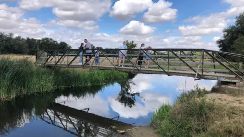 Richard Daniel/BBC River Stour in Suffolk