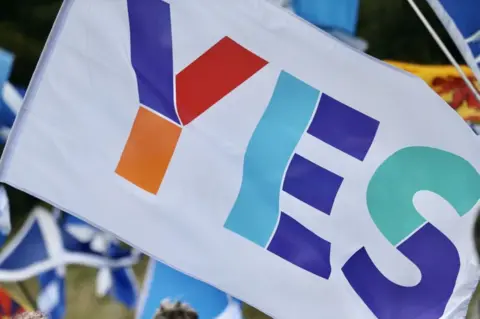 Getty Images "Yes" flag