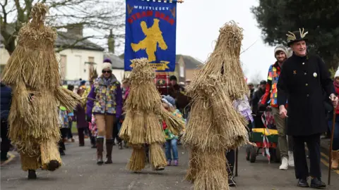 PA Media Whittlesey Straw Bear Festival