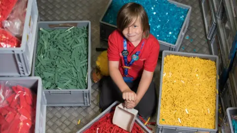 PA Stanley Bolland, 7, at Legoland Windsor