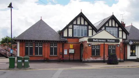 Rossographer/CC Geograph Ballymoney railway station