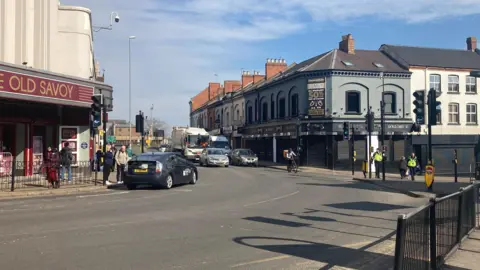 Pete Cooper/BBC Lower Mounts in Northampton during the daytime