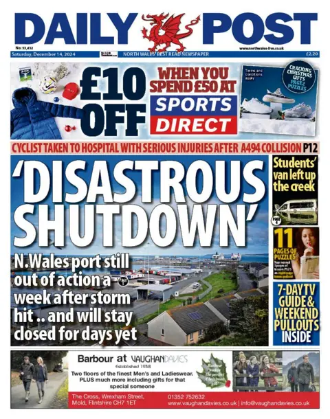 Daily Post Front Page of the Daily Post