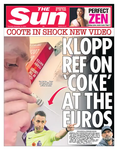  "Klopp ref on 'coke' at the Euros". 