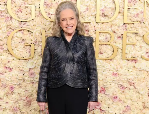 Getty Images Kathy Bates attends the 82nd Annual Golden Globe Awards at The Beverly Hilton on January 05, 2025 in Beverly Hills, California