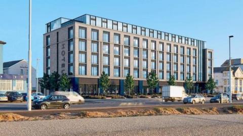Artist’s impressions of the St Chad’s hotel site