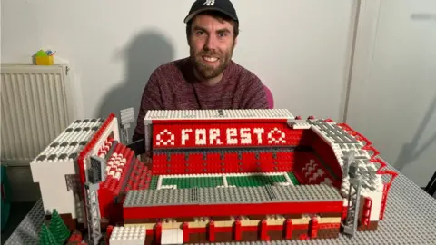 Fan's Lego City Ground to feature in Nottingham Forest programme