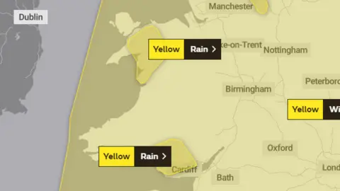 Met Office Weather warnings