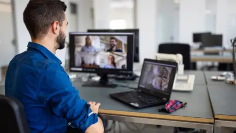 Getty Images generic zoom call