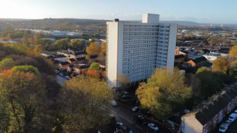 Ben Birchall/PA Wire Aerial view of Barton House