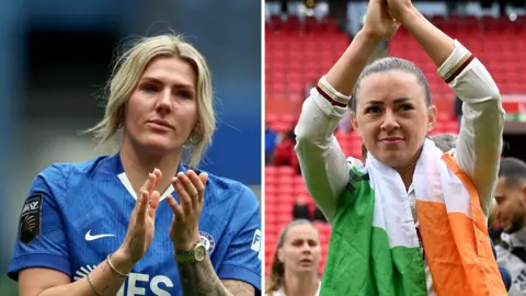 A picture of Millie Bright and Katie McCabe