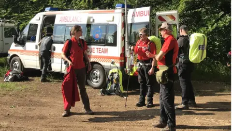 SARA SARA team on a rescue