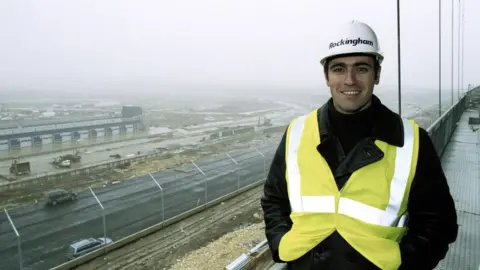 Mark Thompson / Getty Images Scottish driver Dario Franchitti at Rockingham