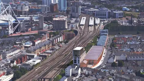 TS Developments Proposed flats at the Tramshed, Cardiff