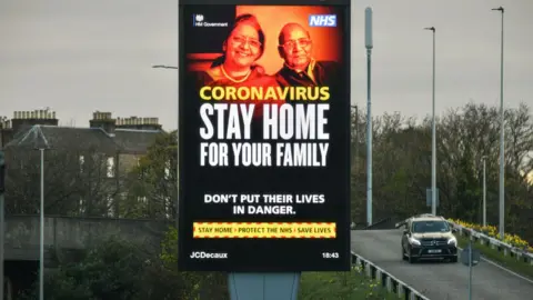 Getty Images coronavirus road sign