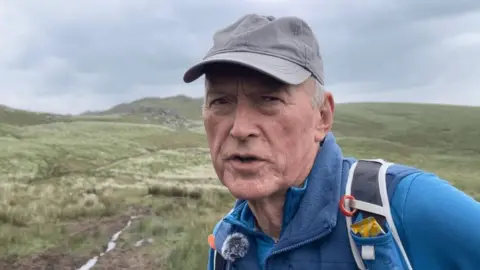 A photo of Alun Davies, a member of the Cambrian Mountains Society