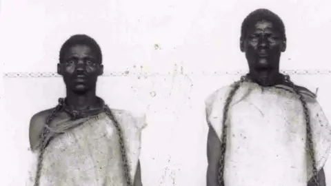 National Archive of Namibia The Nama and Herero people are suing Germany over its "forgotten genocide".