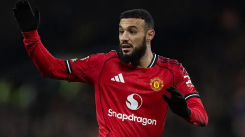 Manchester United defender Noussair Mazraoui