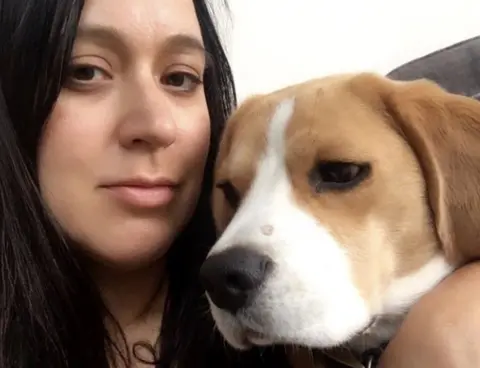 Rachael Prior Rachael Prior appreciating the love with his majesty the dog