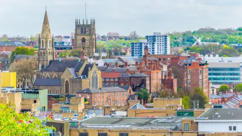 Getty Images Nottingham skyline